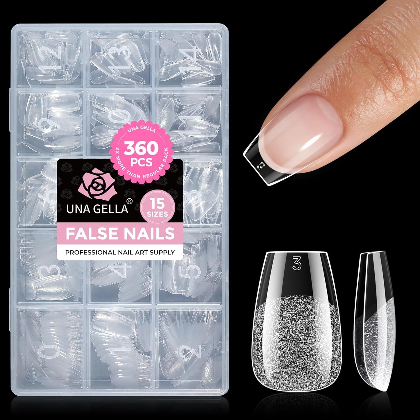 Super Strong Nail Glue - 10ml Quick Drying Gel for Press-On Nails | Long-Lasting & No Lamp Needed