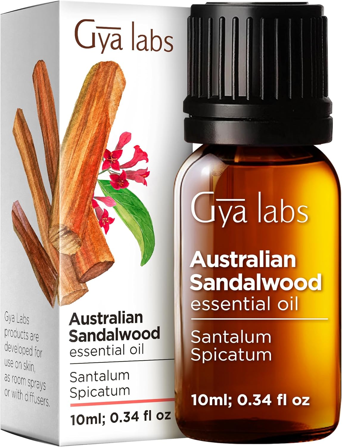 Pure Australian Tea Tree Essential Oil - 0.34 Fl Oz | Natural Oil for Hair, Skin, Diffuser & Aromatherapy