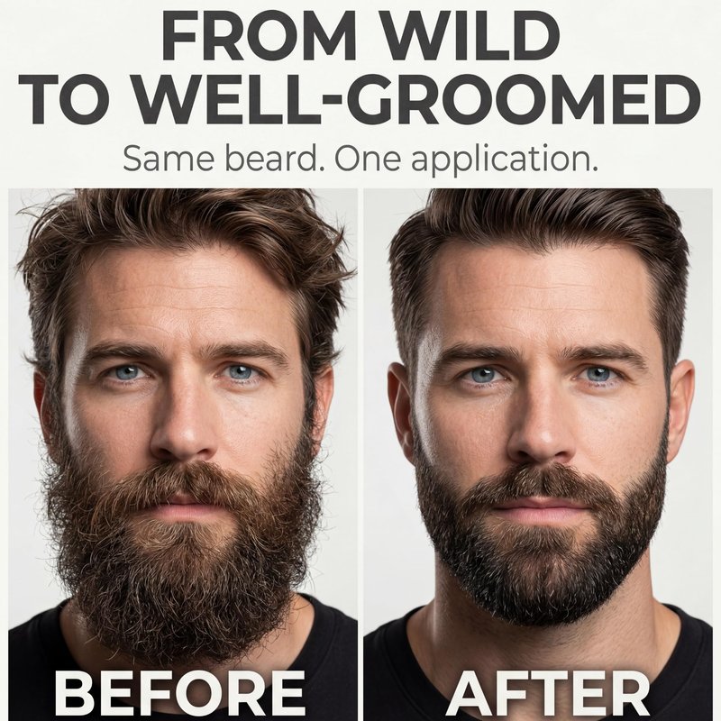 Arvolo Biotin Beard Balm for Men Care – Moustache & Beard Hair Growth, Shaper, Straightener, Filler & Softener Wax Butter Treatment, – For Growth, Grooming, Shaping