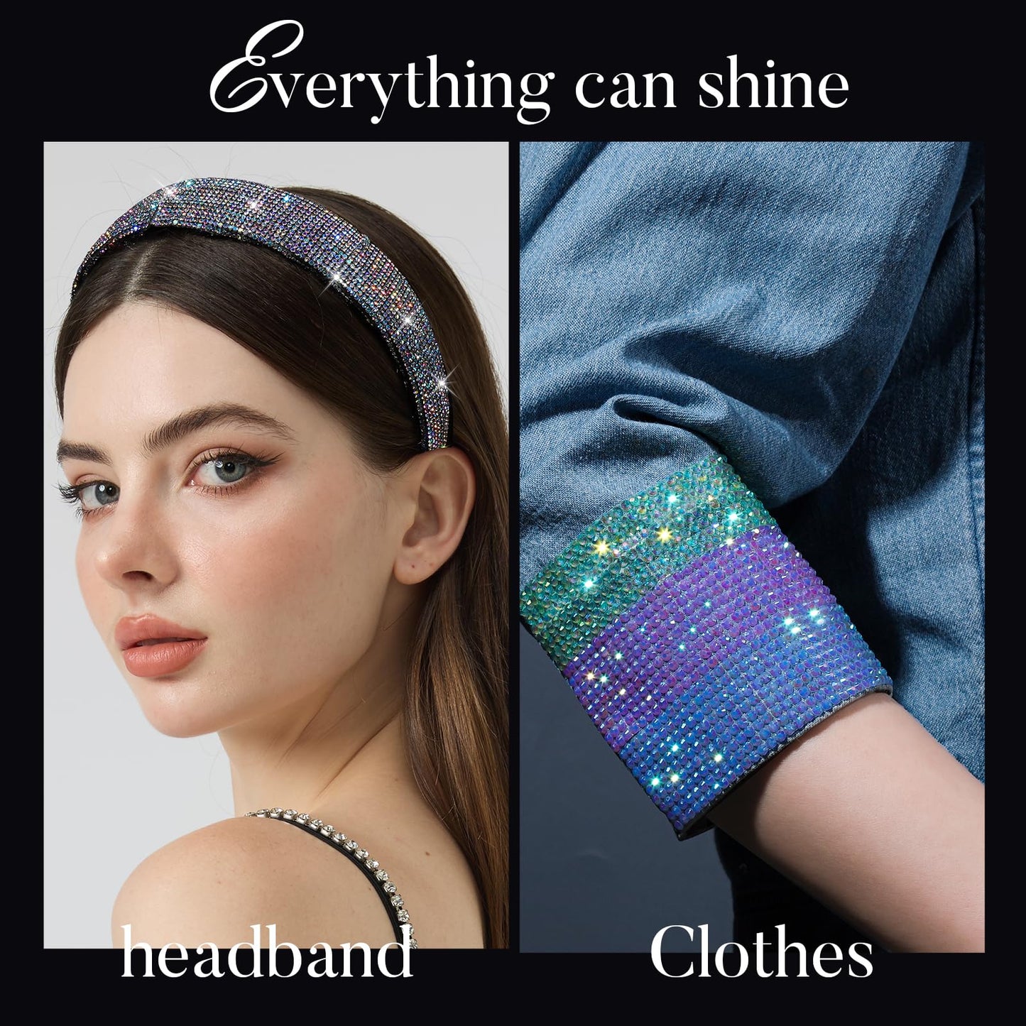 Teenitor Bedazzling Kit 28 Colors Rhinestones Kit, 30000Pcs Flatback Rhinestones for Bedazzling Gems with 3Pcs B7000 Jewelry Glue and Resin Rhinestone Tools for Nail Art Diamond Art Crafts DIY
