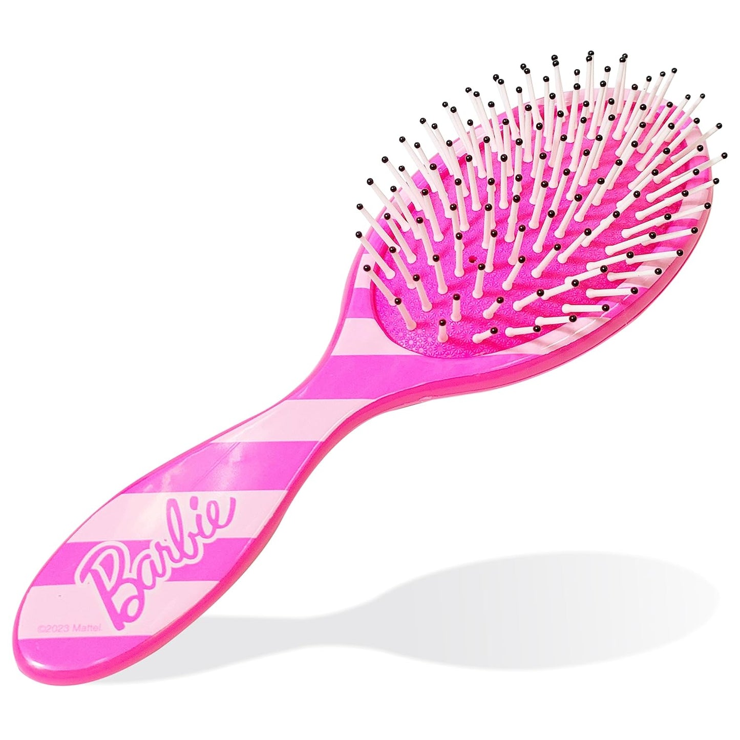 Barbie Hair Accessory Set - 5 Pcs Including 9-Inch Detangling Brush & 4 Colorful Scrunchies | For Ages 3+