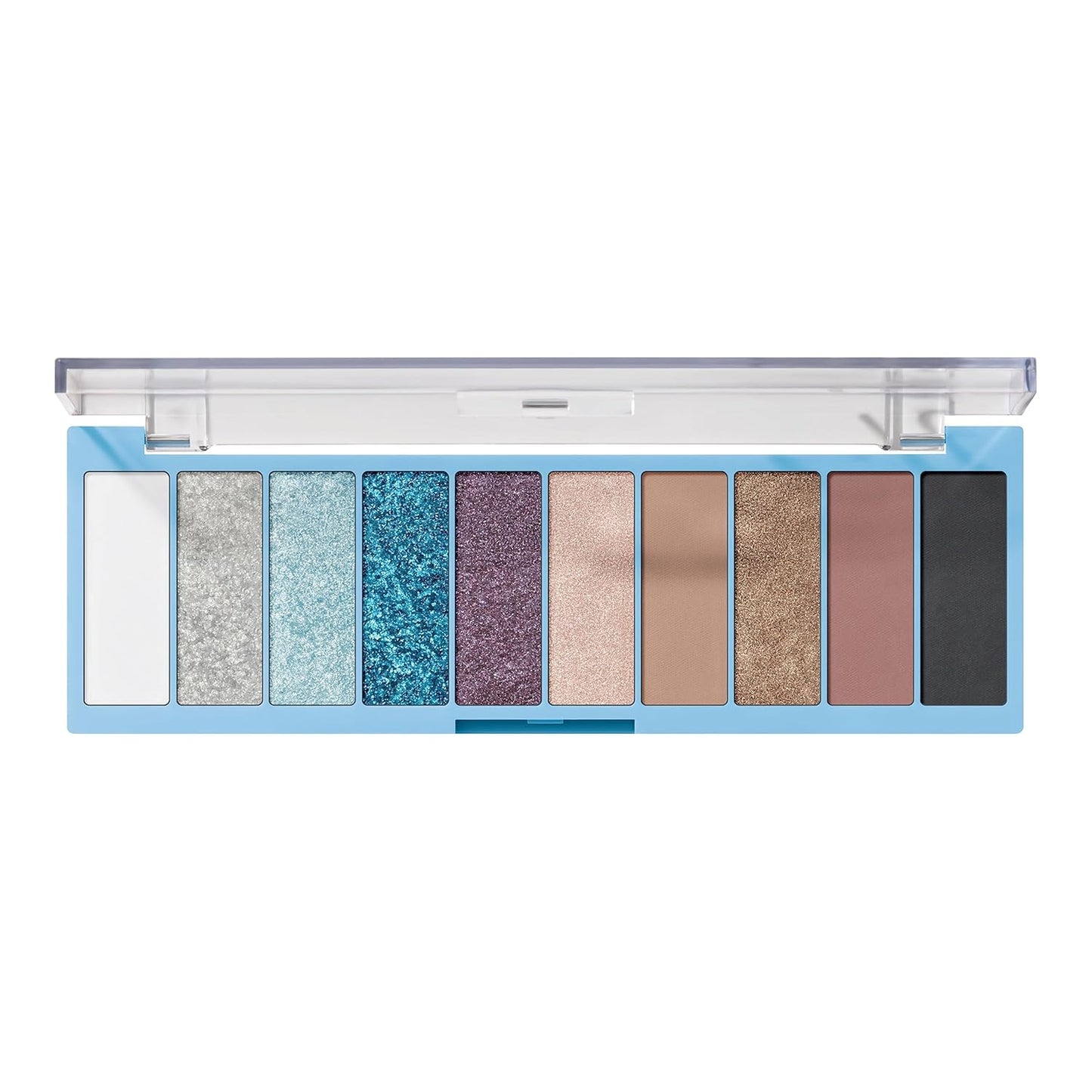 e.l.f. Perfect 10 Eyeshadow Palette - Ten Ultra-Pigmented Neutral Shades | Blendable Vegan Formula