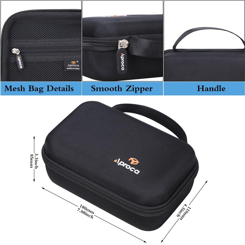 Aproca Hard Case Compatible with Philips NorelcoSeries 3000 5000 MG3740/40 MG3750/50 MG5970/49 Men's Electric Trimmer Shaver, Storage Portable Bag for Accessories (Case Only)
