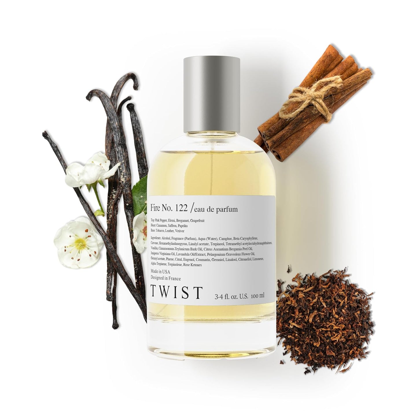 Eau De Parfum Inspired by Burberry Her - Long-Lasting Strawberry & Vanilla Fragrance Spray | 100 ml | Vegan & Clean Ingredients