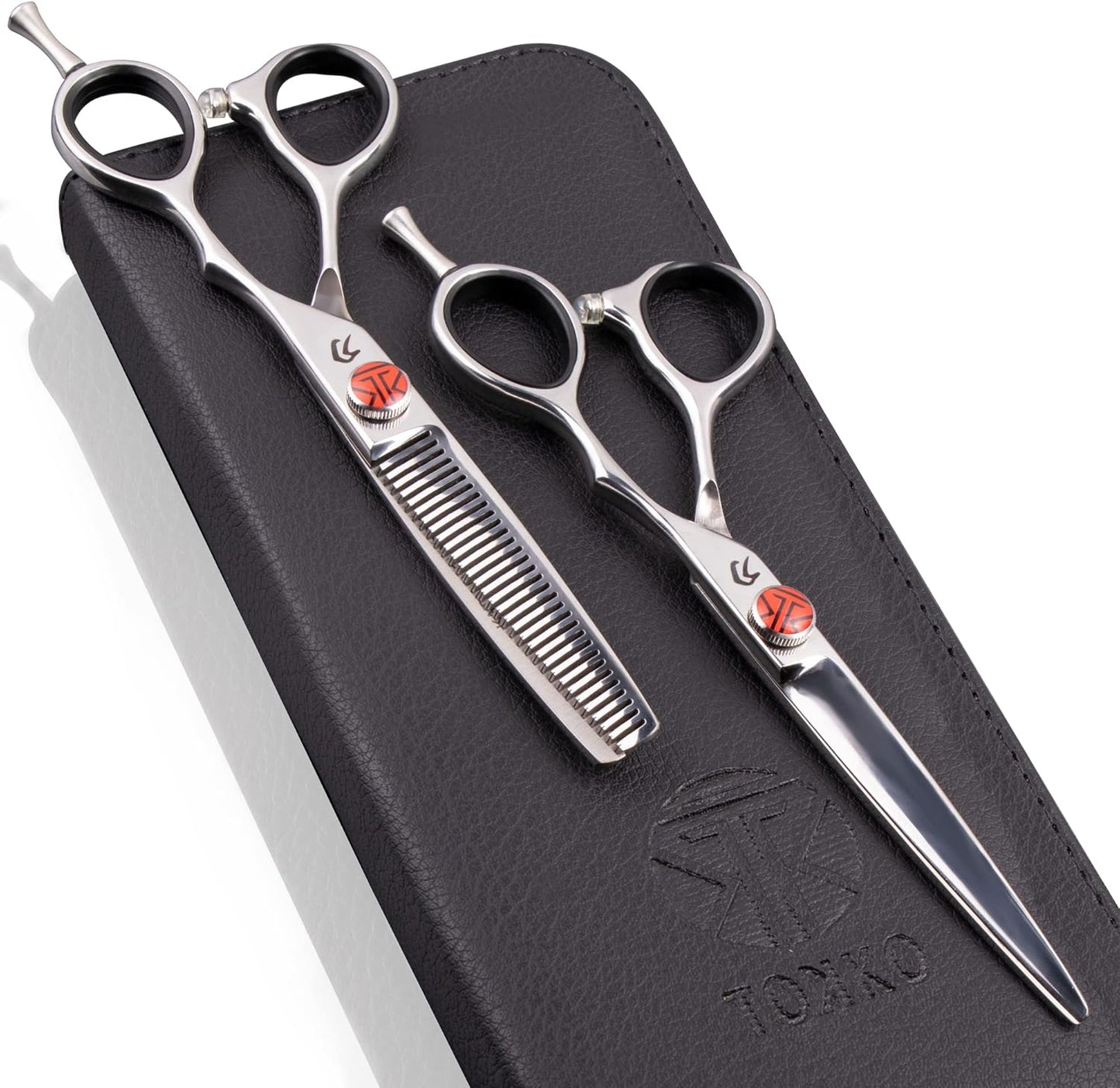 Tokko Shears Katana Classic 6.5" Professional Shear Set | Premium 440C Japanese Steel for Barbers & Stylists
