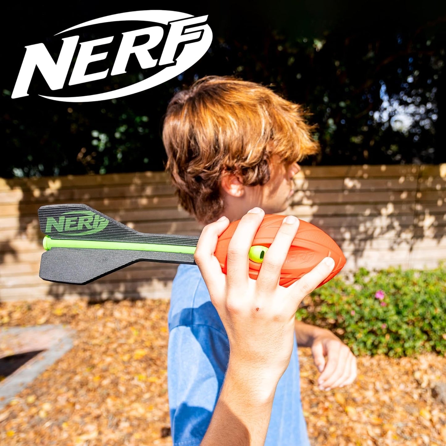 Nerf Vortex Aero Howler Foam Ball - Long-Distance Whistling Football for Indoor & Outdoor Play | Perfect Christmas Stocking Stuffer for Kids