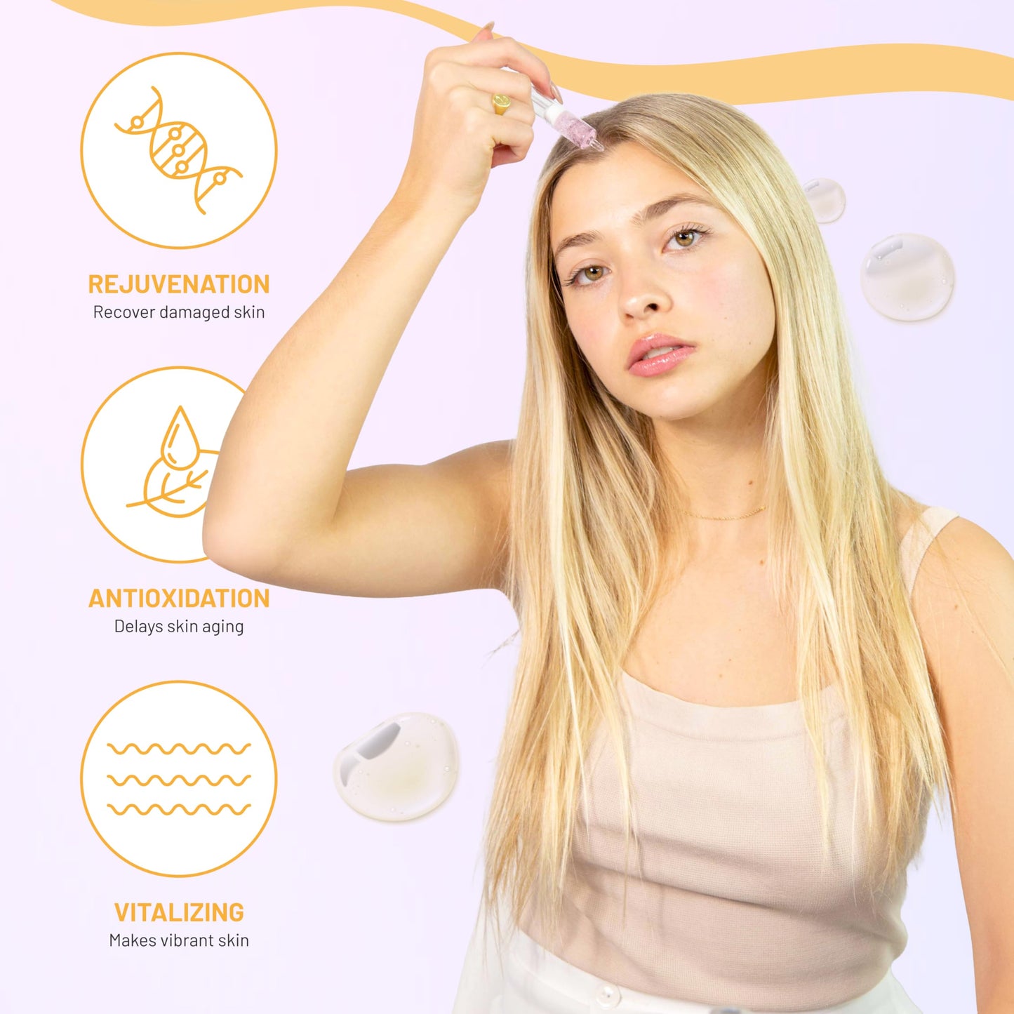 BRÜUN Advance Microneedling Korean Serum - 4 Different Booster Ampule Kit for Face and Body Including (AC + SC + SD + HY Control Serums) – Use with or without Dr Pen