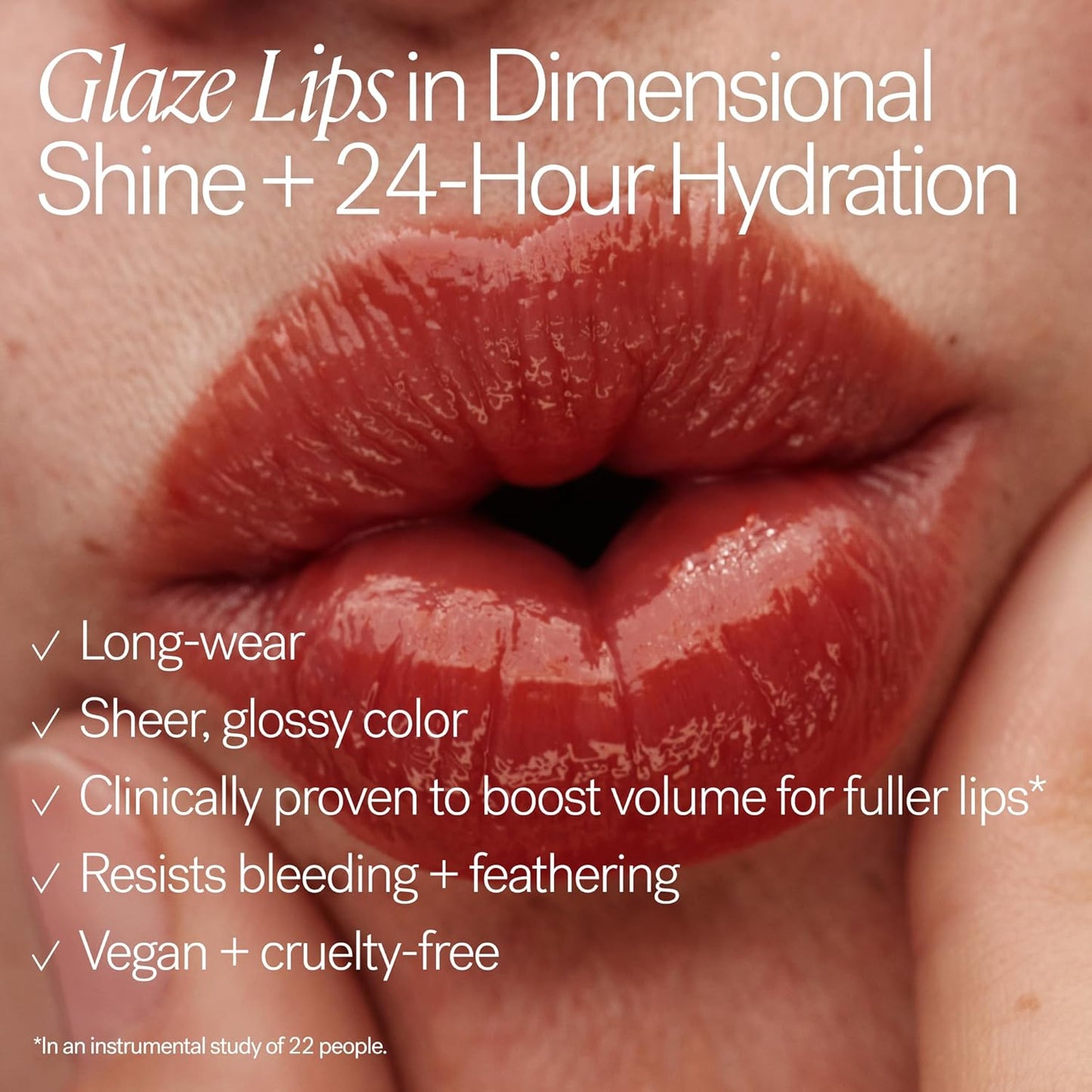 ILIA Overglaze Hydrating Lip Gloss - Long-Lasting, Plump & Smooth | 24-HR Hydration, Vegan & Cruelty-Free (Flambé)