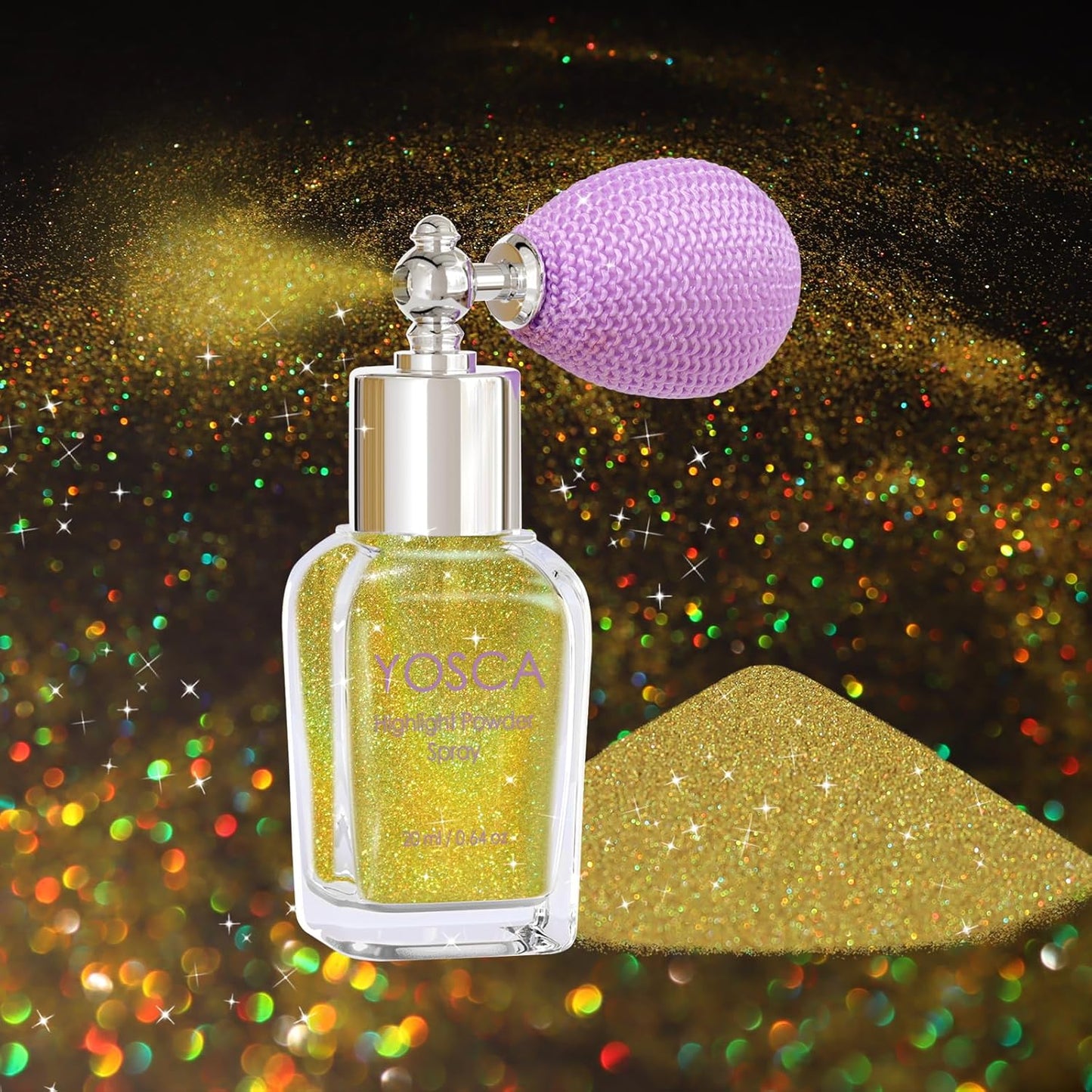 Body Glitter Spray - 30ML Loose Shimmer Powder for Hair, Face & Nail Art | Perfect for Festivals & Parties