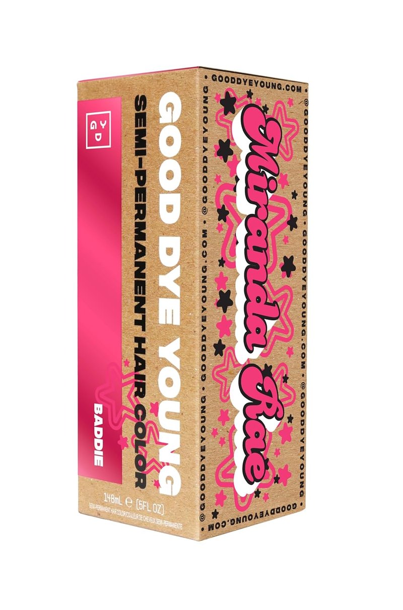 Good Dye Young Semi-Permanent Hair Color - Vegan Light Pink Dye | Non-Damaging, Lasts Up to 24 Washes (5FL OZ)