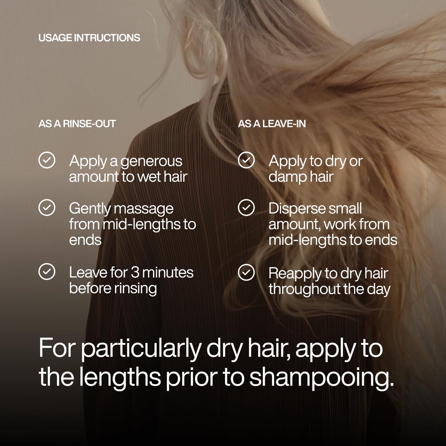 Harklinikken Weightless Conditioner - Nourishes, Detangles & Supports Volume - Buildable Leave-In or Rinse-Out Formula
