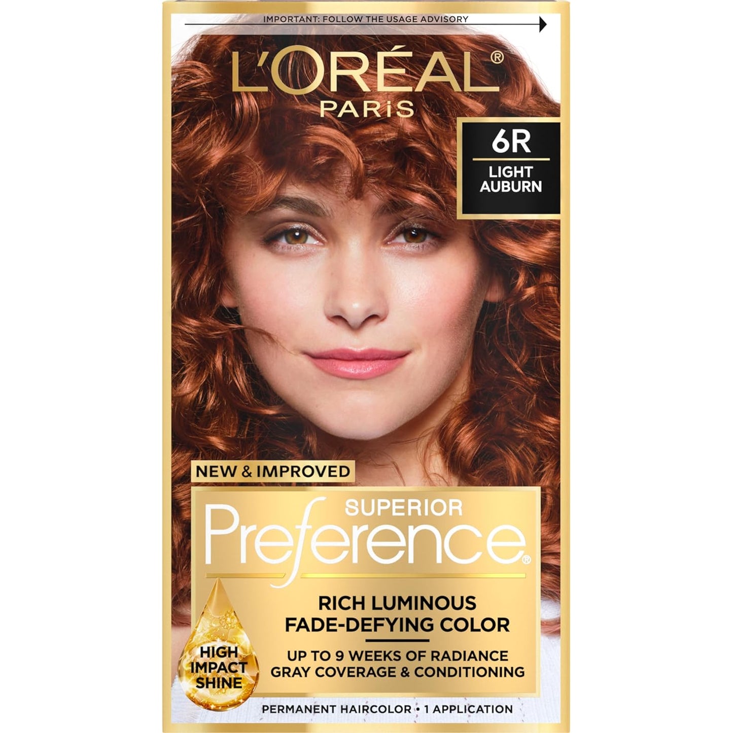 L'Oreal Paris Hair Color - Superior Preference Dark Ash Blonde 7A | Fade-Defying Permanent Dye for 9 Weeks of Radiance