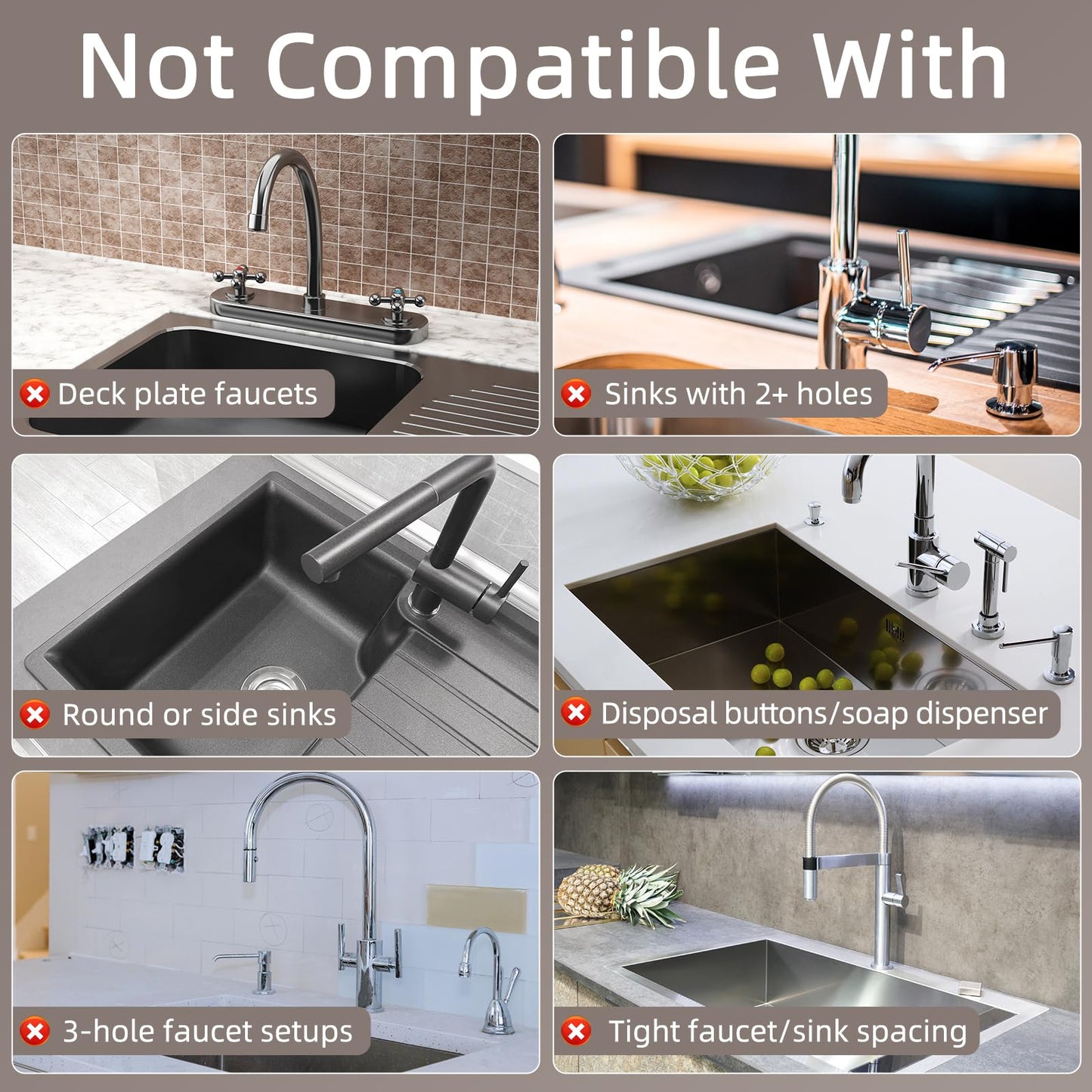 AKUVU Faucet Mat for Kitchen Sink - Super Absorbent Diatomite Fast Drying Stone, Quick Drying Splash Guard,Prevents Moisture Buildup Sink, Durable Protector for Kitchen,Bathroom Counter