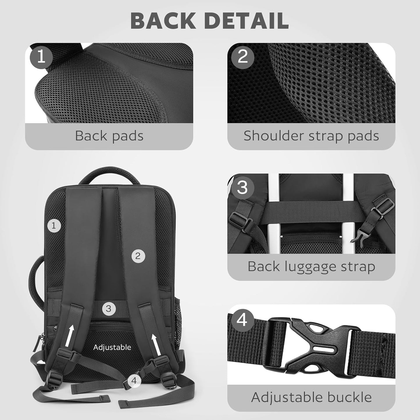 Barber Bag - Insulated Pocket Portable Backpack for Clippers & Supplies | Water-Resistant Black Hairstylist Case