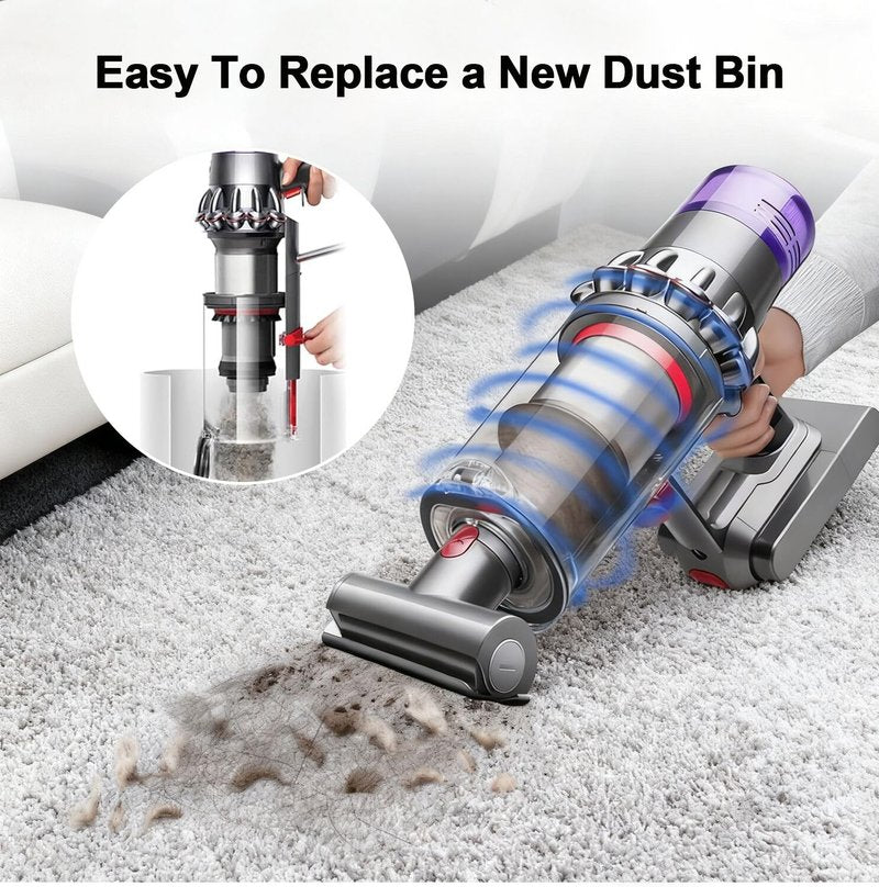2026 Upgraded Dust Bin Compatible with Dyson V11 V15 SV14 SV15 SV22 Vacuum Cleaner Canister, Vacuum Bin Replacement for Part no. 970050-01,Part no. 965443-01