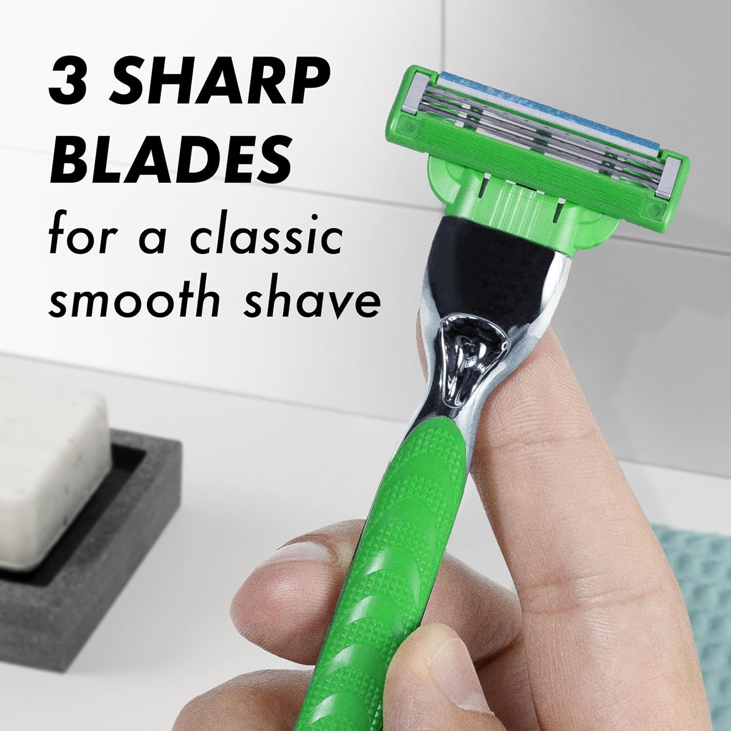 Gillette Mach3 Sensitive Razor Blade Refills - 20 Count for a Smooth Shave