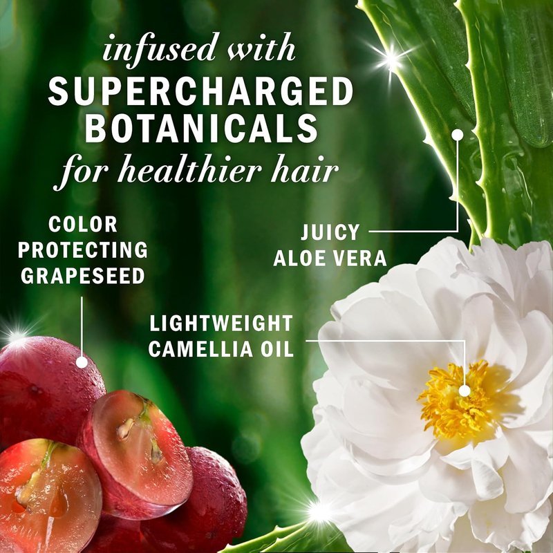 Herbal Essences Pure Grapeseed Shampoo - Sulfate Free Hair Protection & Color Nourishment | 13.5 fl oz