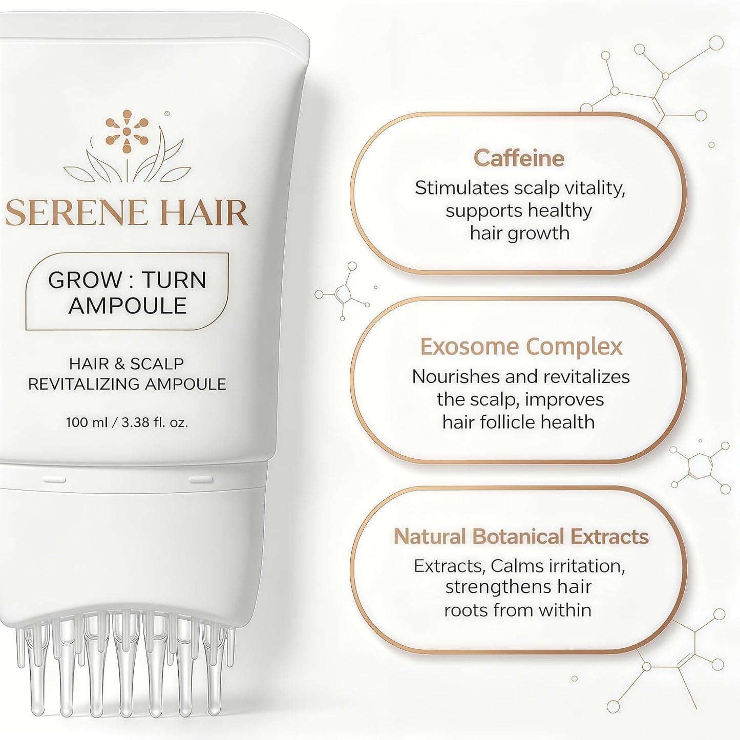 Korean Hair Growth Serum - Revive & Nourish Thinning Hair | 3.38 Fl Oz