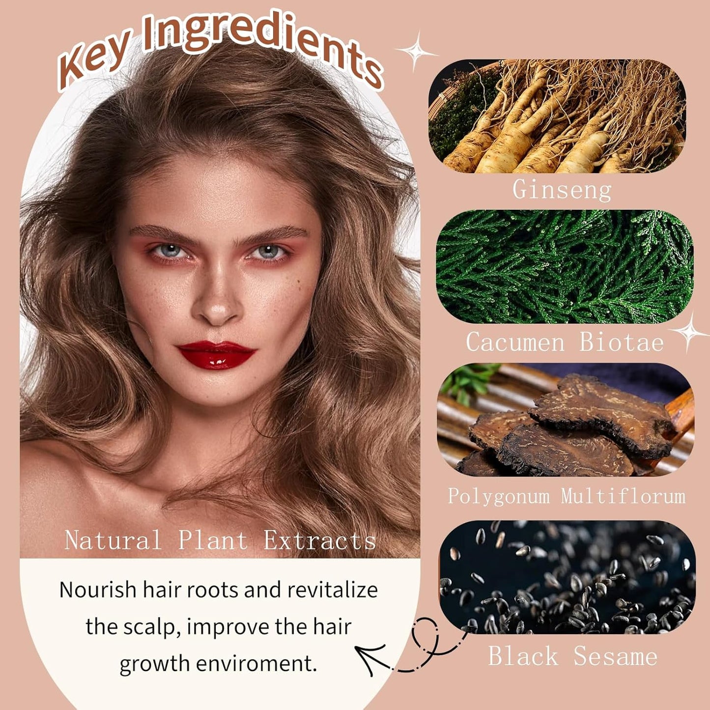 3-in-1 Hair Dye for Men & Women | Long-Lasting Gray Coverage, Natural Color in Minutes - 16.9 Fl Oz