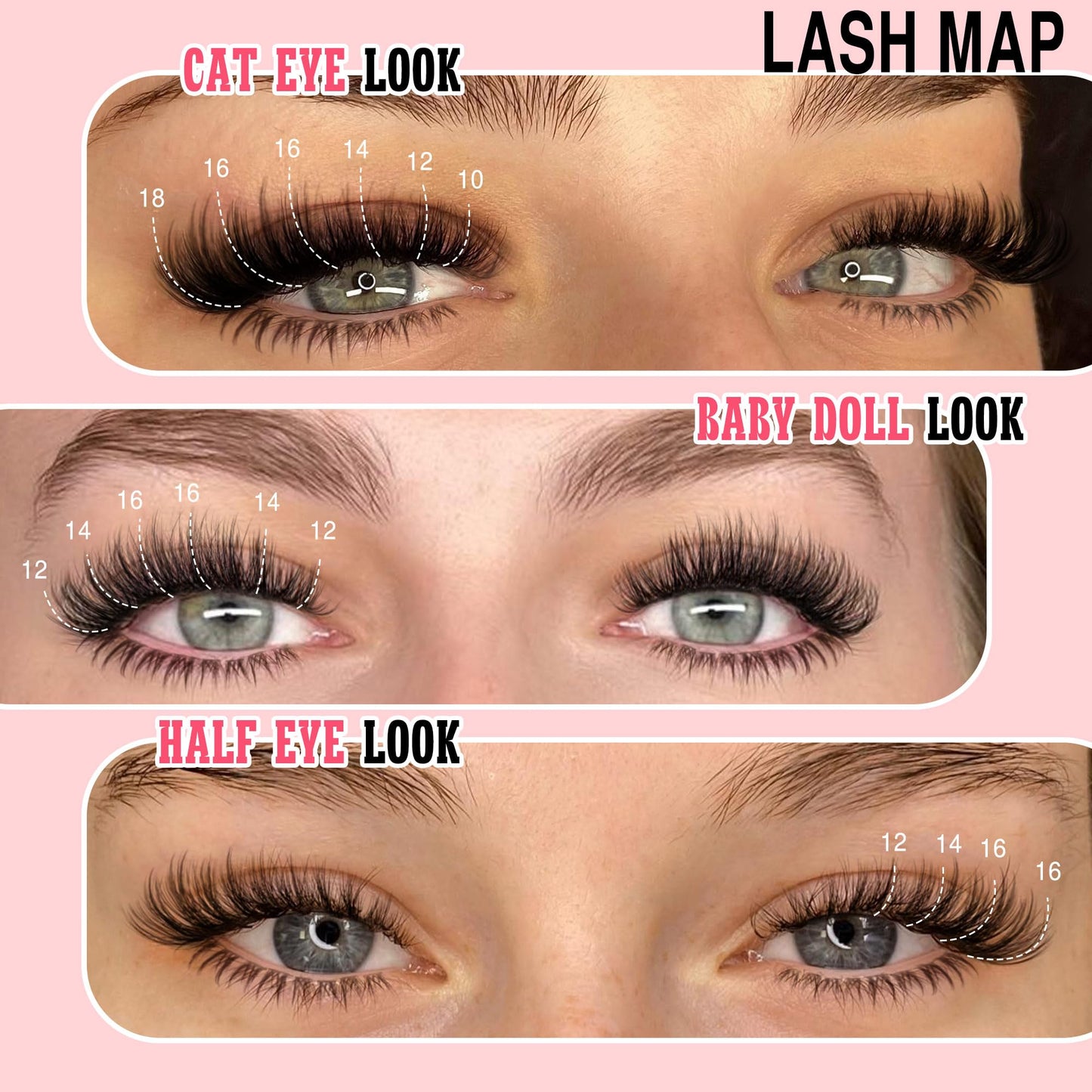 Goddvenus Wispy Lash Clusters Kit Cluster Eyelash Extensions Natural Lash Extension Kit C Curl Fluffy Individual Eyelashes with Bottom Lashes Clusters Waterproof Bond and Seal DIY at Home