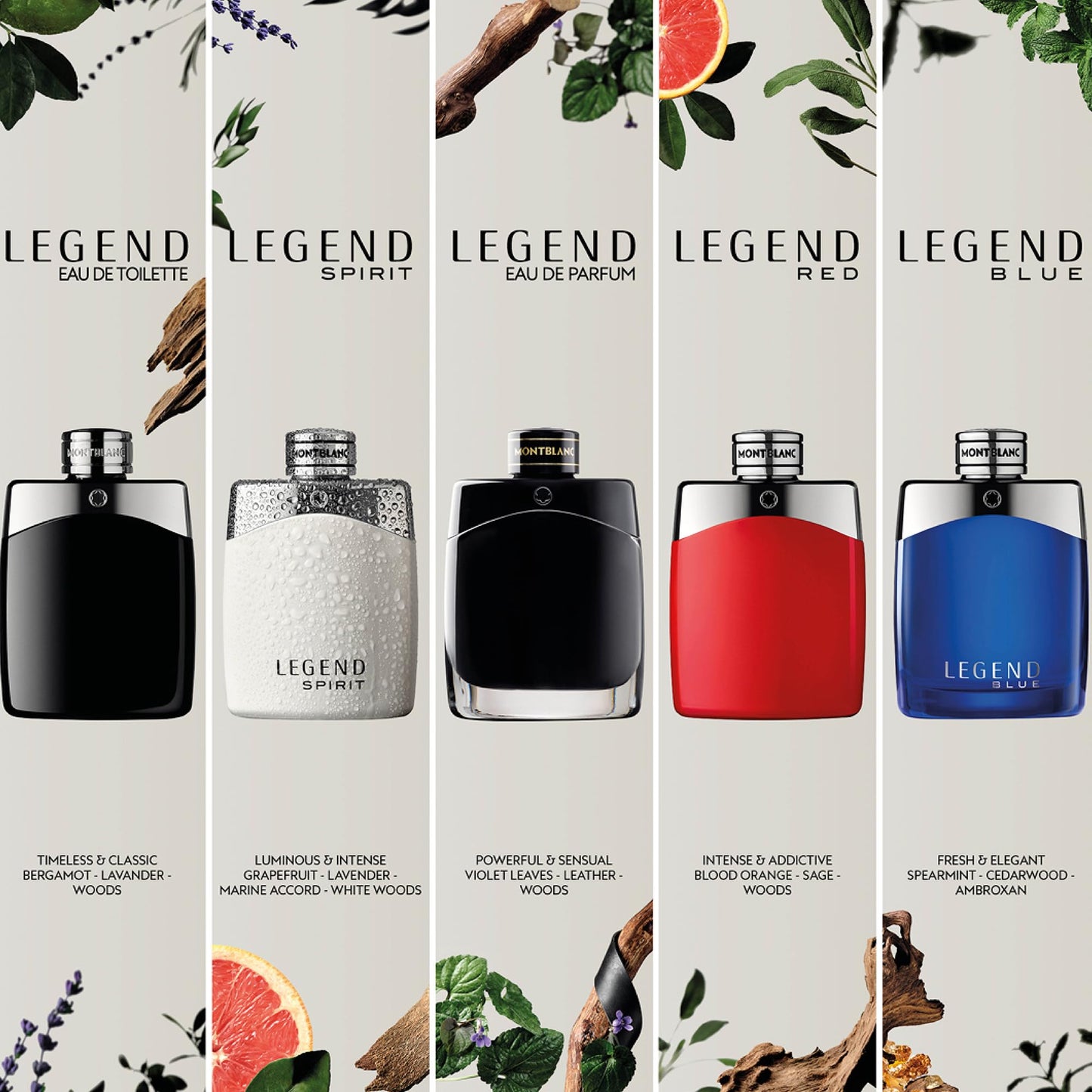 MONTBLANC Legend Red 3 Piece Eau de Parfum Gift Set (Eau de Parfum Spray, Perfumed Shower Gel, Travel Spray)