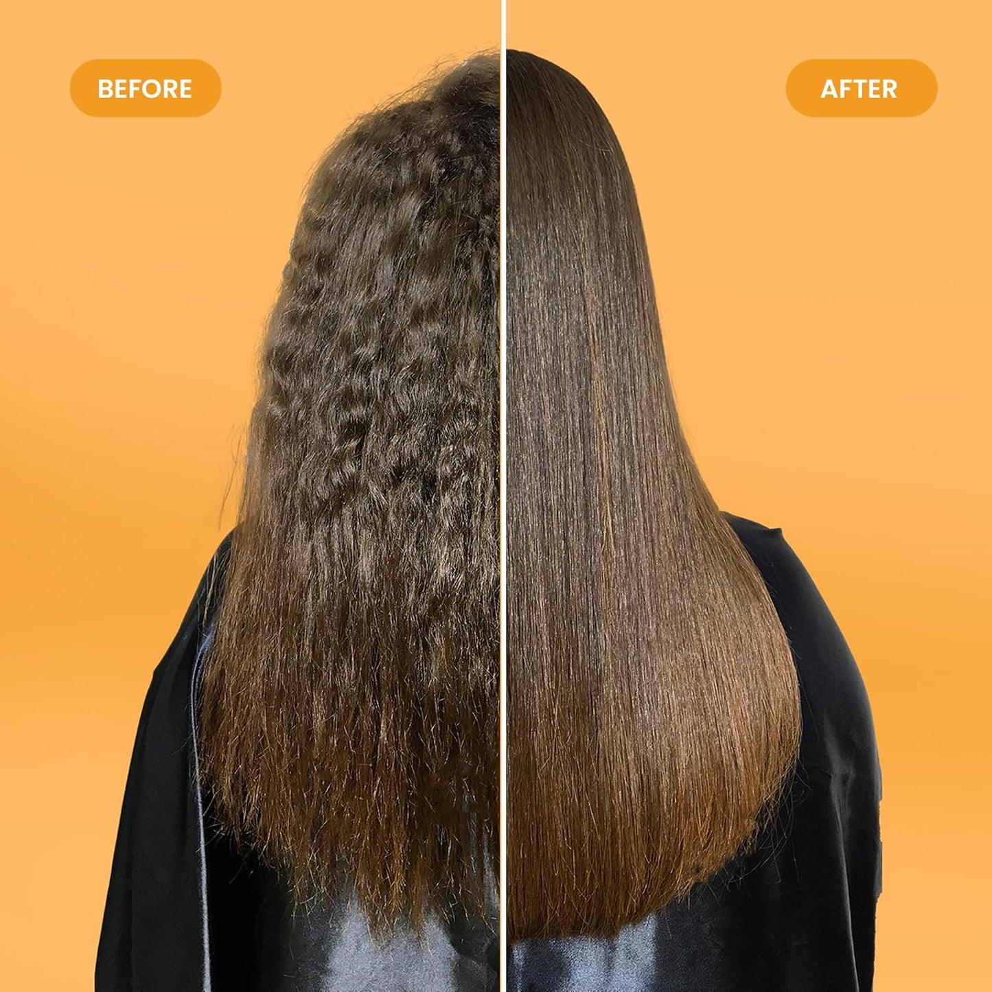 Brazilian Keratin Hair Treatment - Professional Straightening Cream with Batana Oil | Smooth & Silky Finish