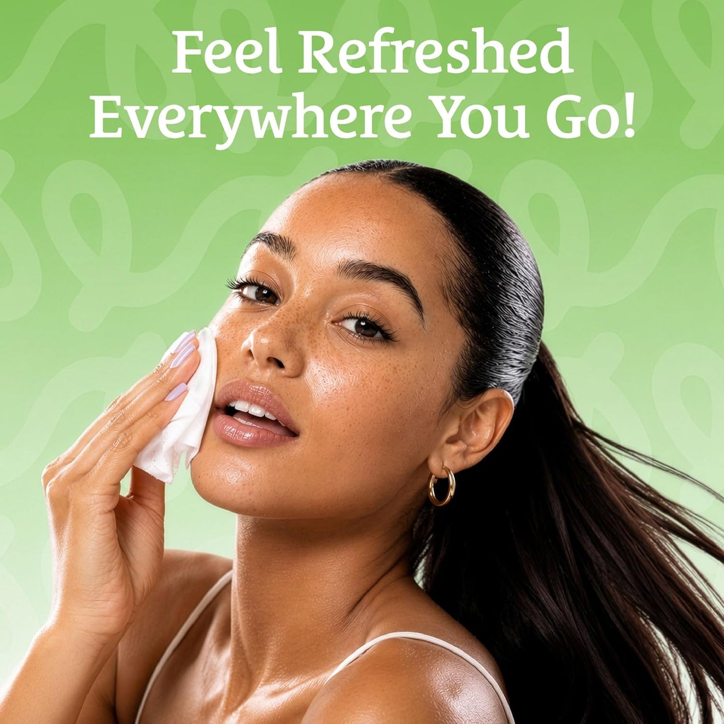 Makeup Cleansing Wipes - Gentle Aloe Vera Face Wipes, 50 Count (Pack of 2)