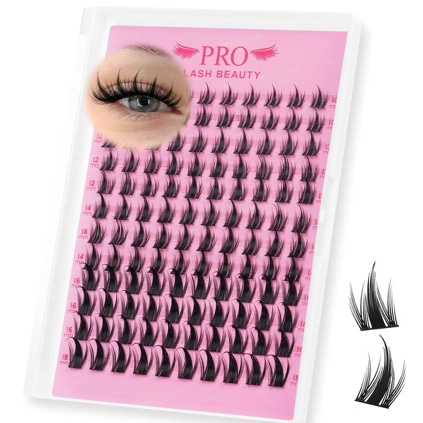Lash Cluster Glue - Upgraded 2-in-1 Black Bond & Seal for Eyelash Clusters | Waterproof, Long-Lasting (10ml)