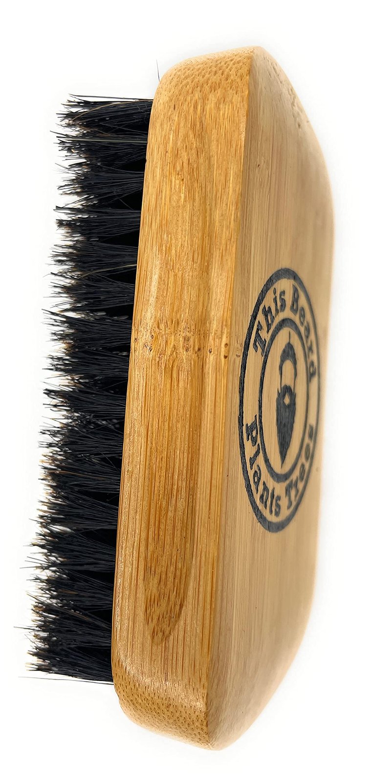 Big Boar Bristle Beard Brush from Green Beard Grmng - Boar Bristle & Bamboo