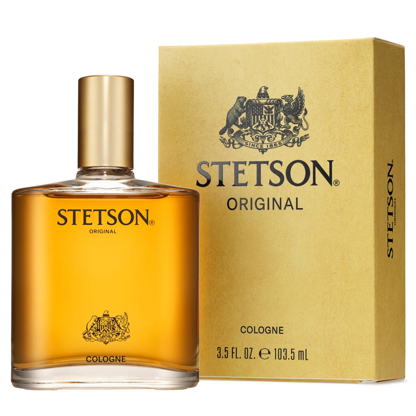 Stetson Original - Cologne for Men - Classic and Masculine Aroma with Fragrance Notes of Citrus, Patchouli, and Tonka Bean - 3.5 Fl Oz