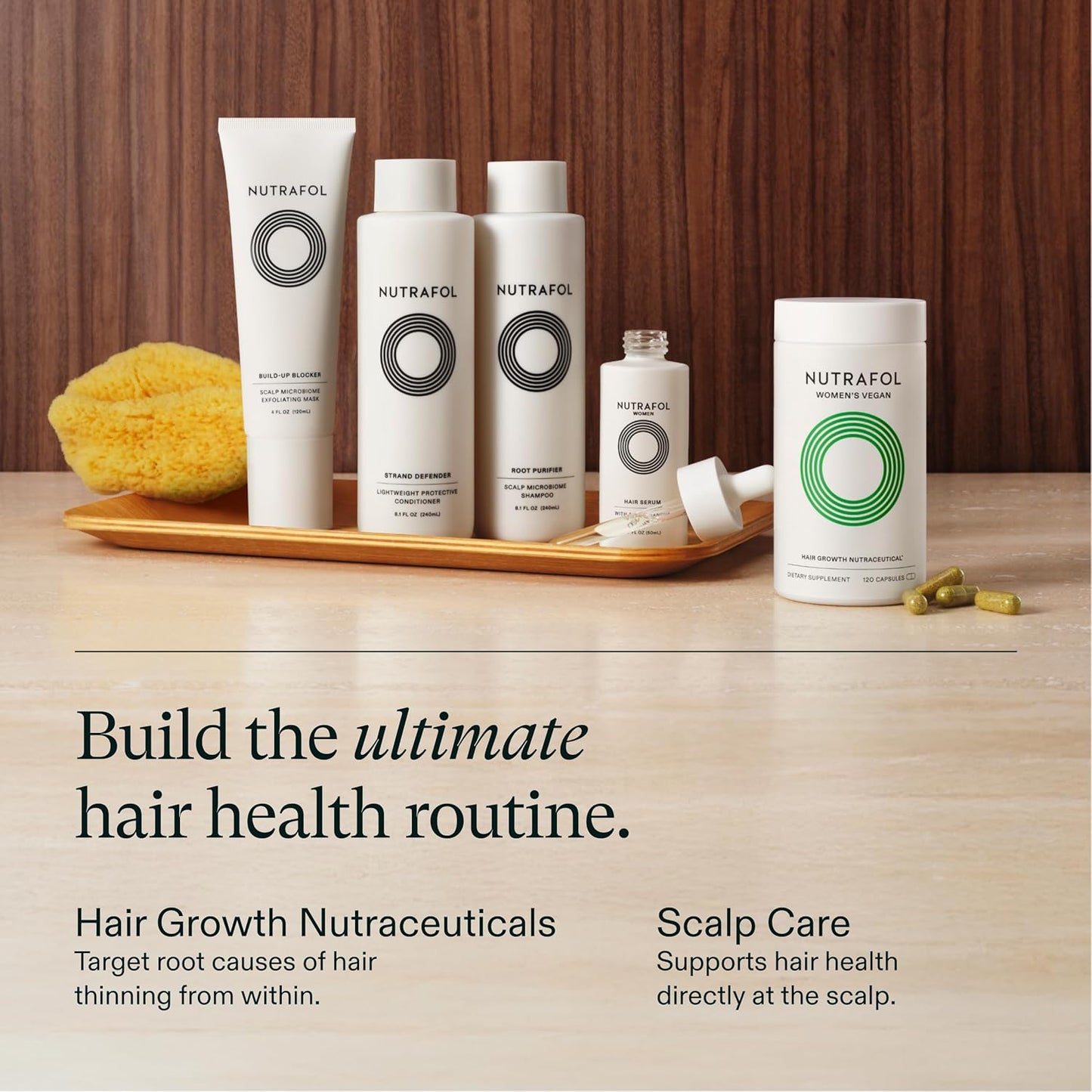 Nutrafol Exfoliating Scalp Mask - Remove Product Build-Up & Oil for Healthier Hair | 4 Fl Oz Bottle