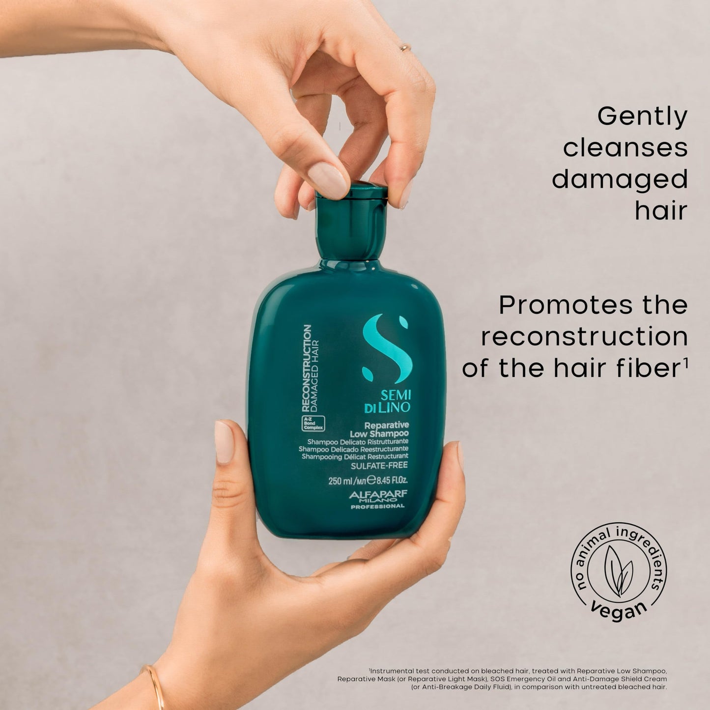 Alfaparf Milano Semi di Lino Reconstruction Bond Repair Shampoo + Mask Set