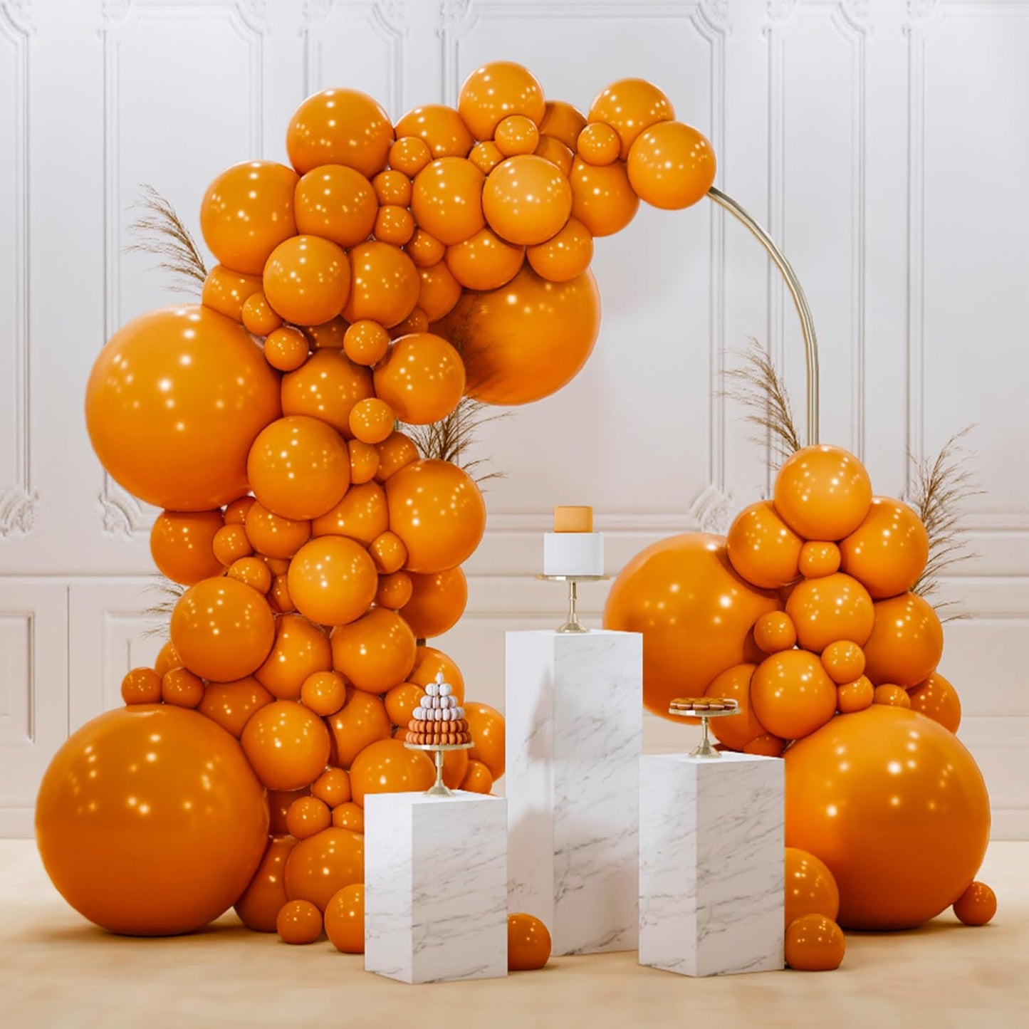 Black Balloon Arch Kit - 140 Pcs in 5-18 Inch Sizes for Baby Showers, Birthdays & Anniversaries | Elegant Black Decor