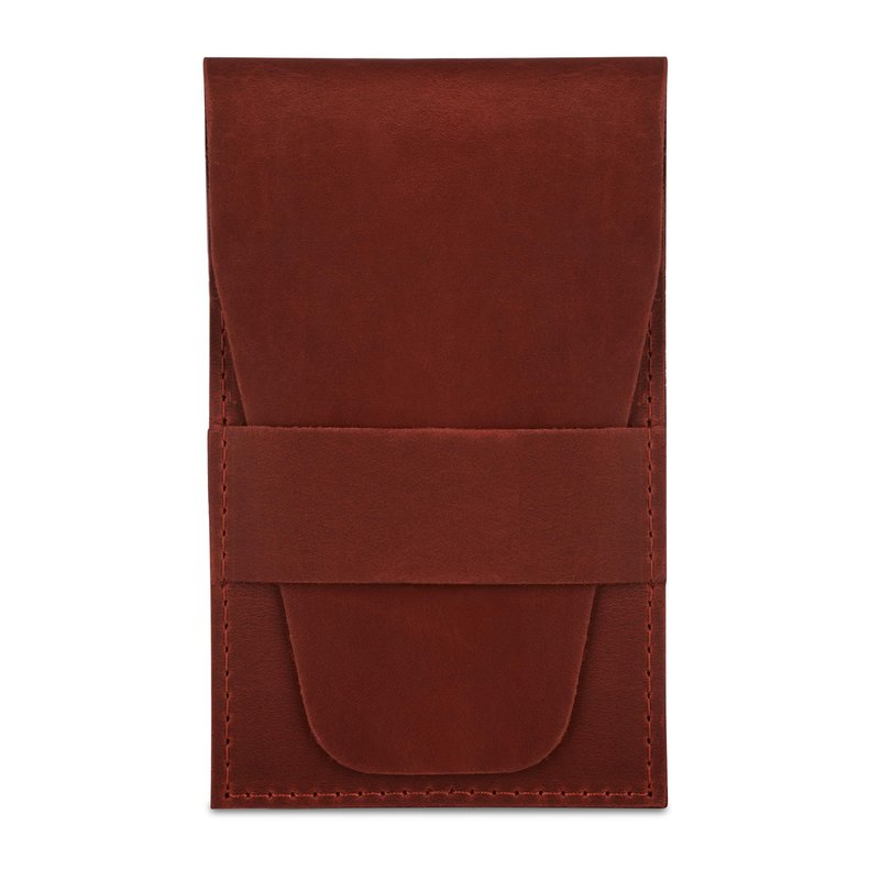 MAKYN Leather Watch Pouch, Single Watch Travel Case, Watch Travel Case, Watch Travel Pouch, Watch Sleeve (Cognac)