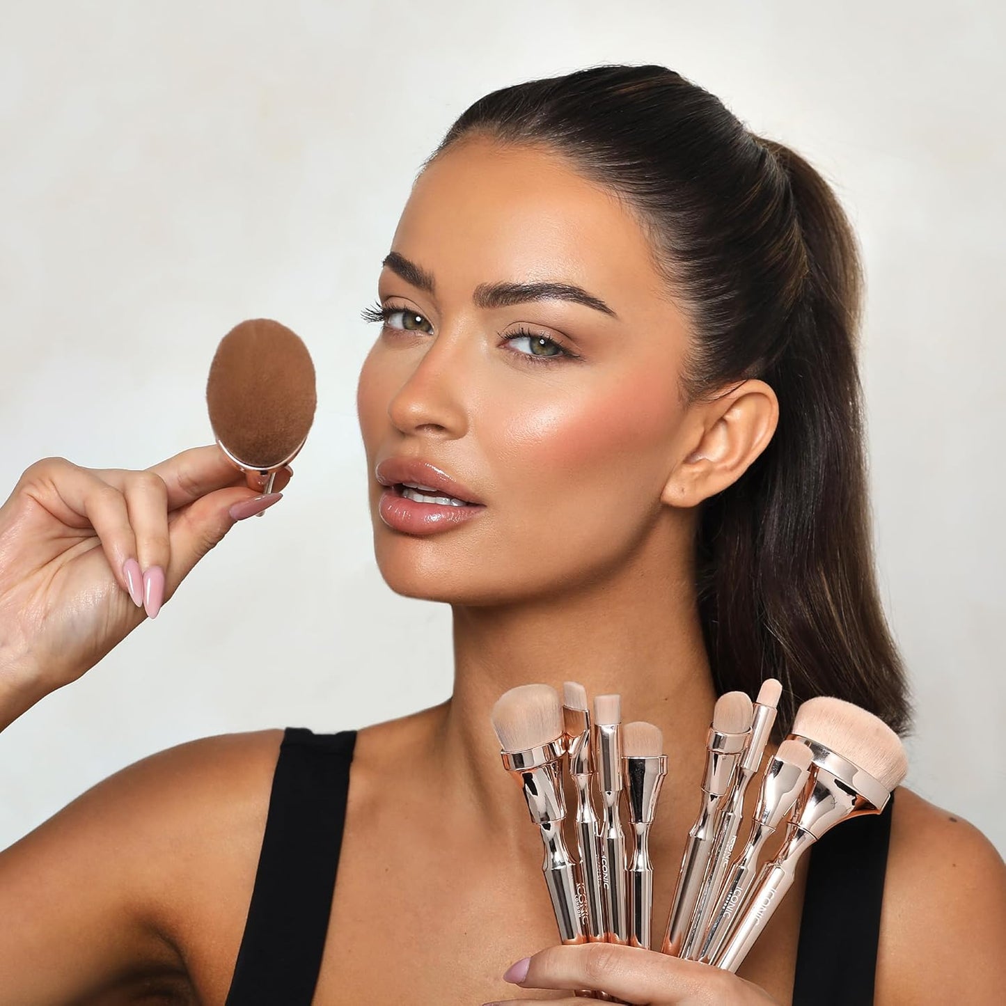 HD Blend Brush Set - Luxury Synthetic Makeup Brushes for Flawless Application | Vegan-Friendly, Perfect for Buffing & Blending
