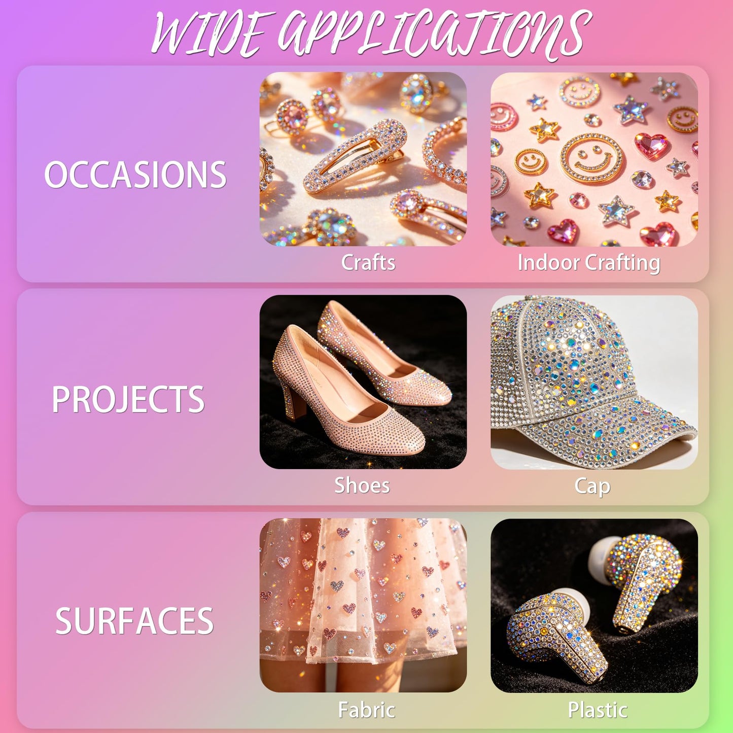 40000 Pcs Resin Jelly Rhinestones Bedazzling Kit All-in-One Bedazzler Kits with 4Pcs 10ml B7000 Jewelry Glue & Tools, 30 Colors 3mm Rhinestones Kit for Bedazzling for DIY Art & Crafts Gifts