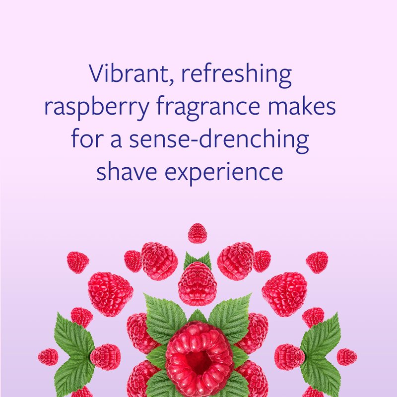Skintimate Raspberry Rain Shave Gel for Women, 3 Pack | Skintimate Shaving Cream for Women, Womens Shaving Cream, Shave Cream, Shaving Foam, Womens Shave Gel, Pack of 3, 7oz each