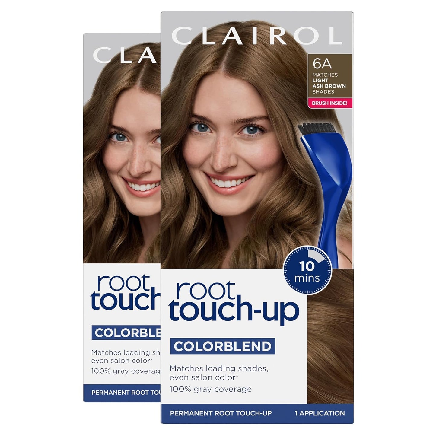 Clairol Root Touch-Up Permanent Hair Dye - 5 Medium Brown | 100% Gray Coverage, Easy Brush Application