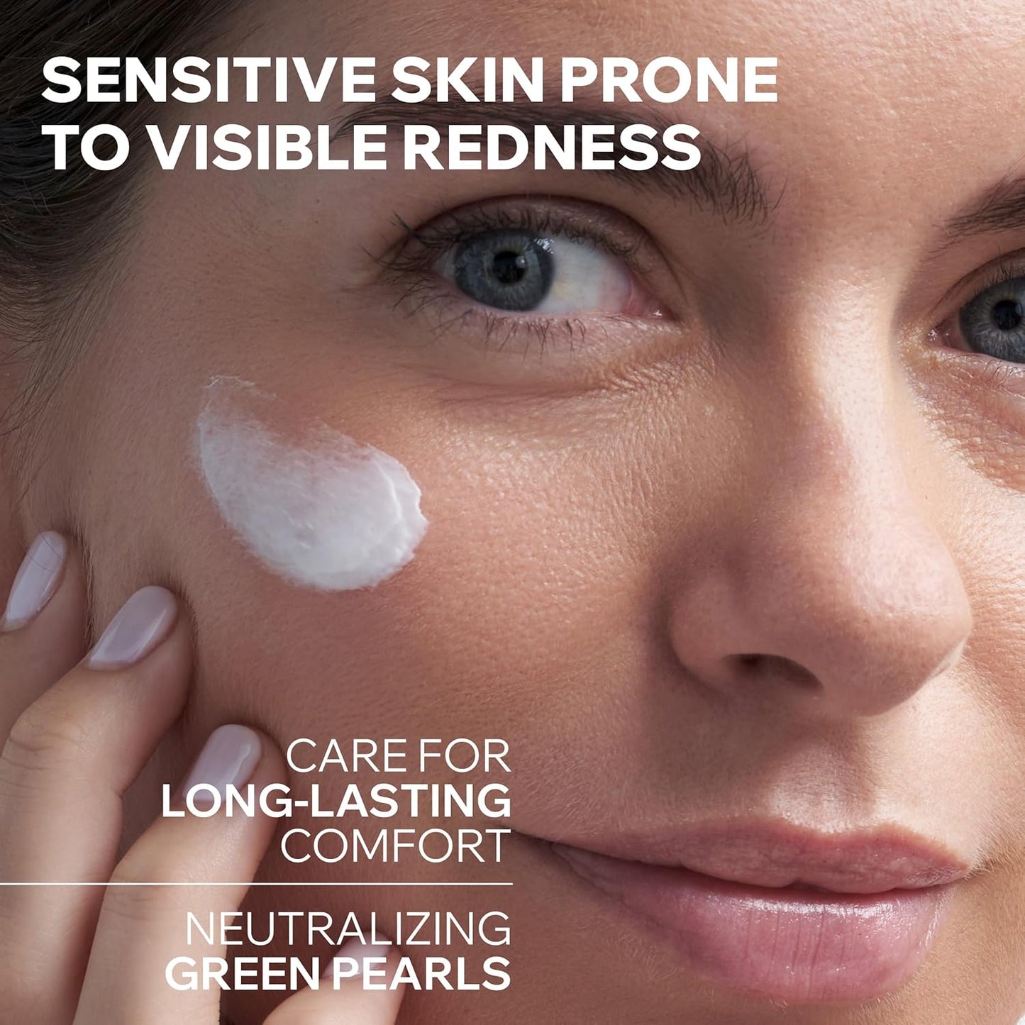 Uriage Roséliane Redness-Neutralizing Rich Face Care - Soothes & Nourishes with Red Algae, Ceramides & Shea Butter | Non-Comedogenic, Long-Lasting Comfort