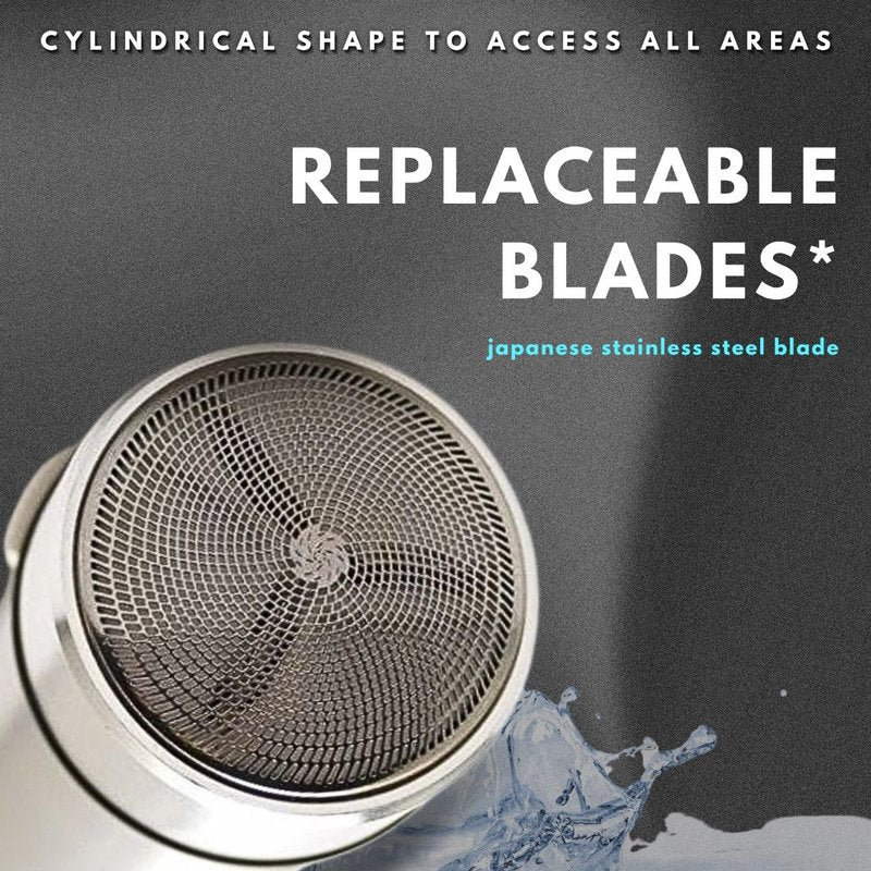 ES412 - Designed for Stubble & Short Hair Maintenance Both Men and Women - Intimate and Sensitive Area Shaver - Not Meant for Long Hair