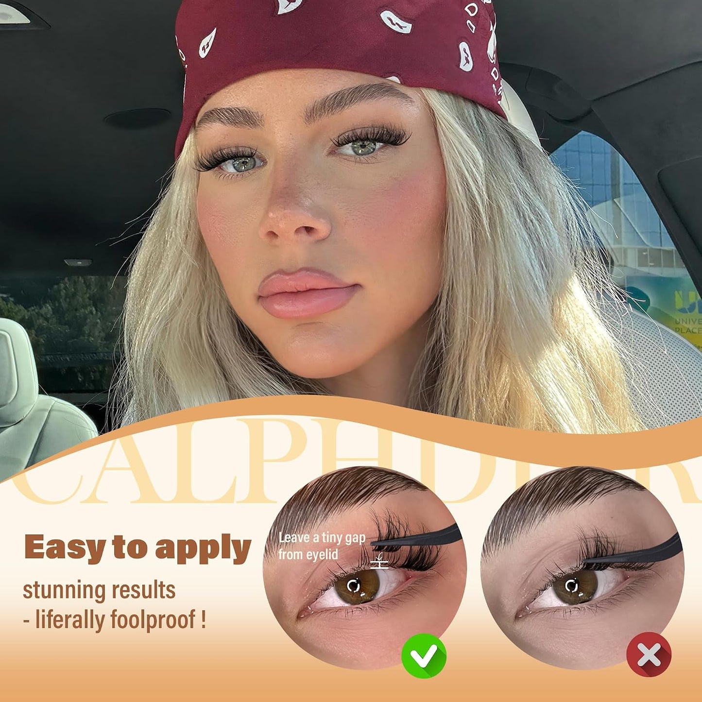Spider Lash Clusters - DD Curl Eyelash Extensions for Natural Look | Fluffy & Wispy 10-16MM