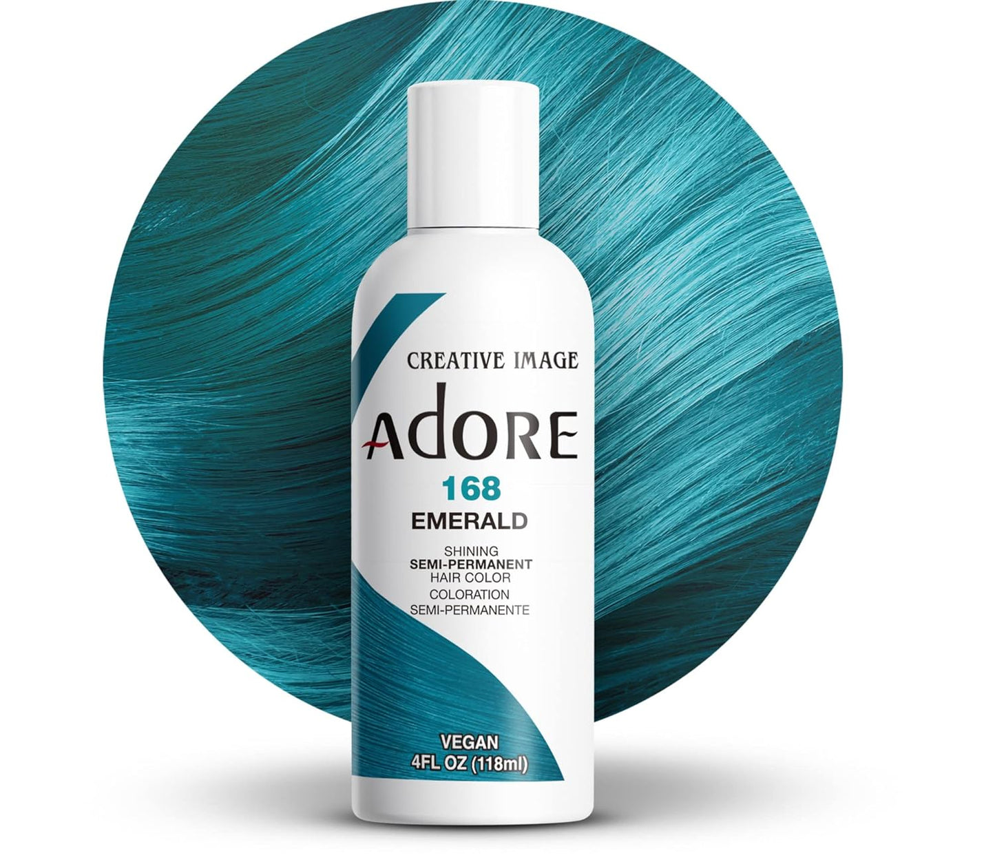 Adore Semi Permanent Hair Color - Mystic Grey | Vegan, Ammonia-Free Hair Dye | 4 Fl Oz