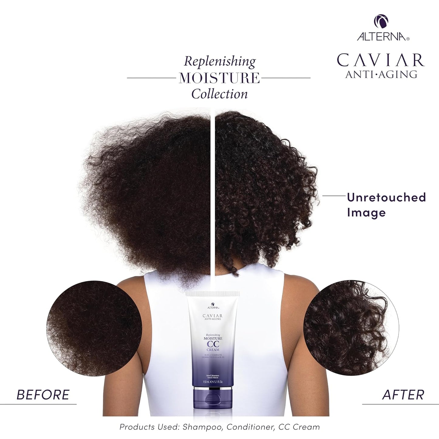 CAVIAR Anti-Aging CC Cream - 10-in-1 Moisture & Hair Treatment | Nourishes, Restores & Hydrates