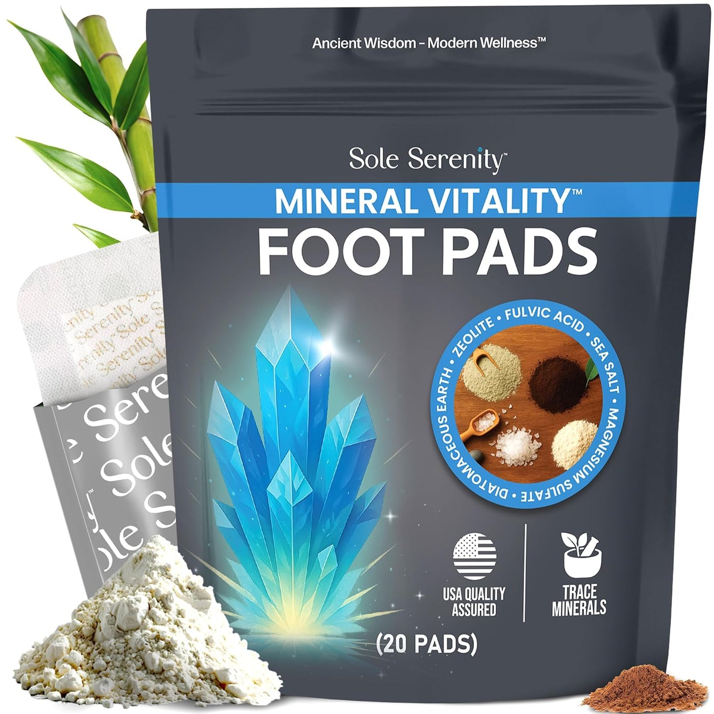 Good Night Foot Pads - Herbal Blend for Achy Feet Relief | No Prep Required