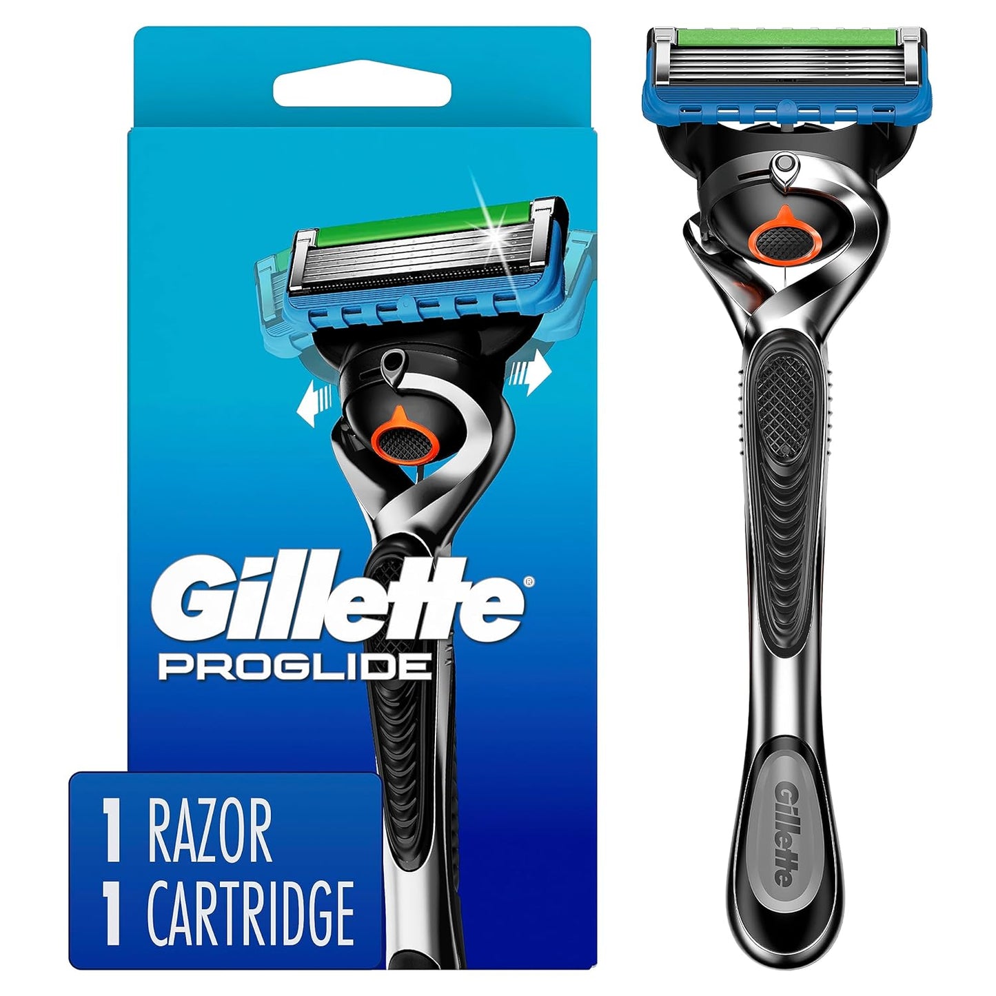 Gillette ProGlide Razor for Men - Precision Handle + 1 Blade Refill