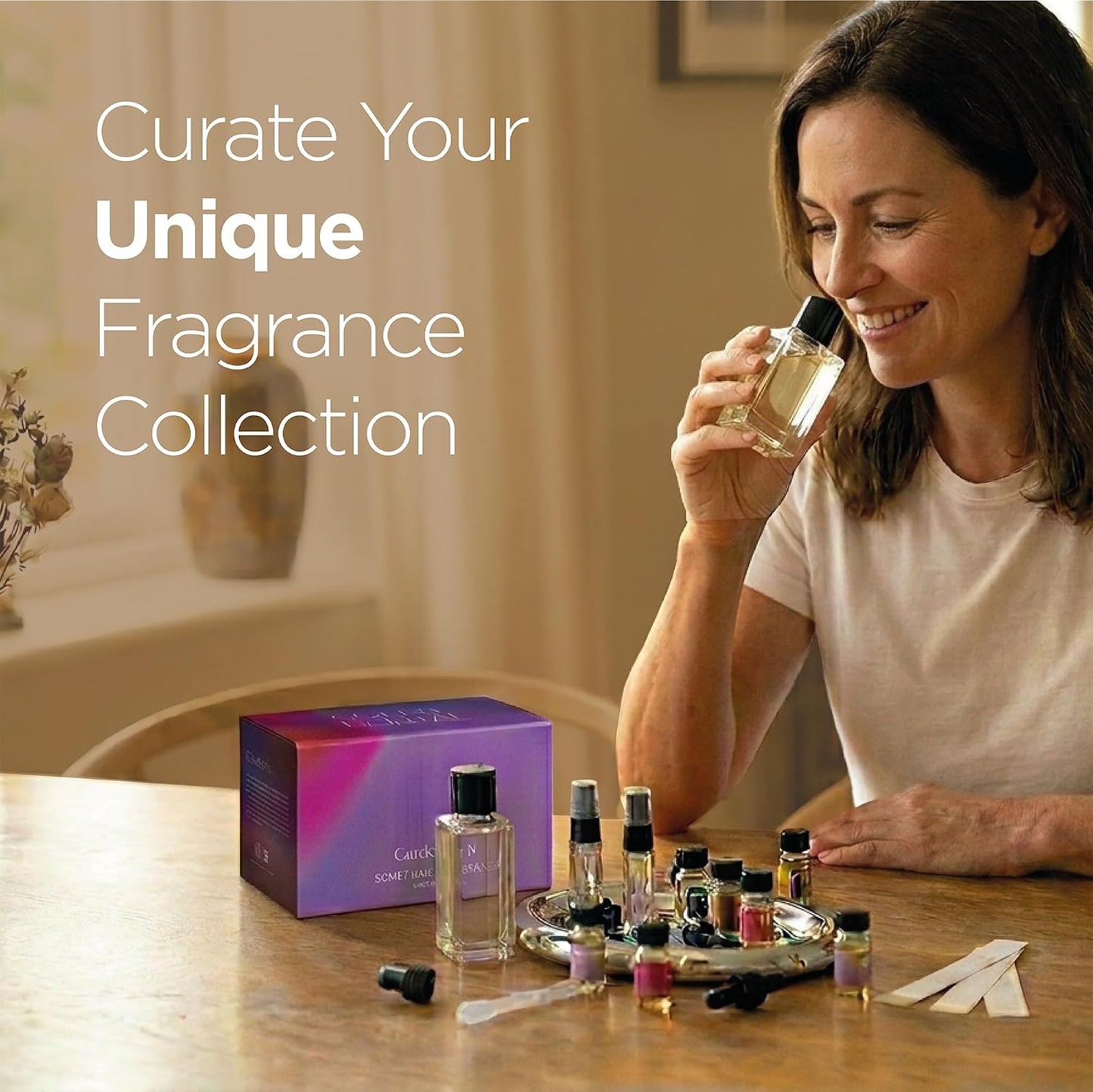 Garden Party Perfume Making Kit - Create Your Own Fragrant Scents with 14 Ingredients & Bottles | Unisex, Floral & Fresh Notes