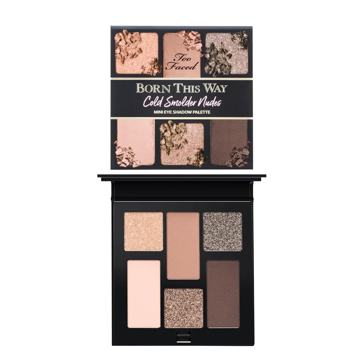 Too Faced Born This Way Mini Eye Shadow Palette - Creamy High Pigment Matte & Shimmer Shades | 0.2 Ounce