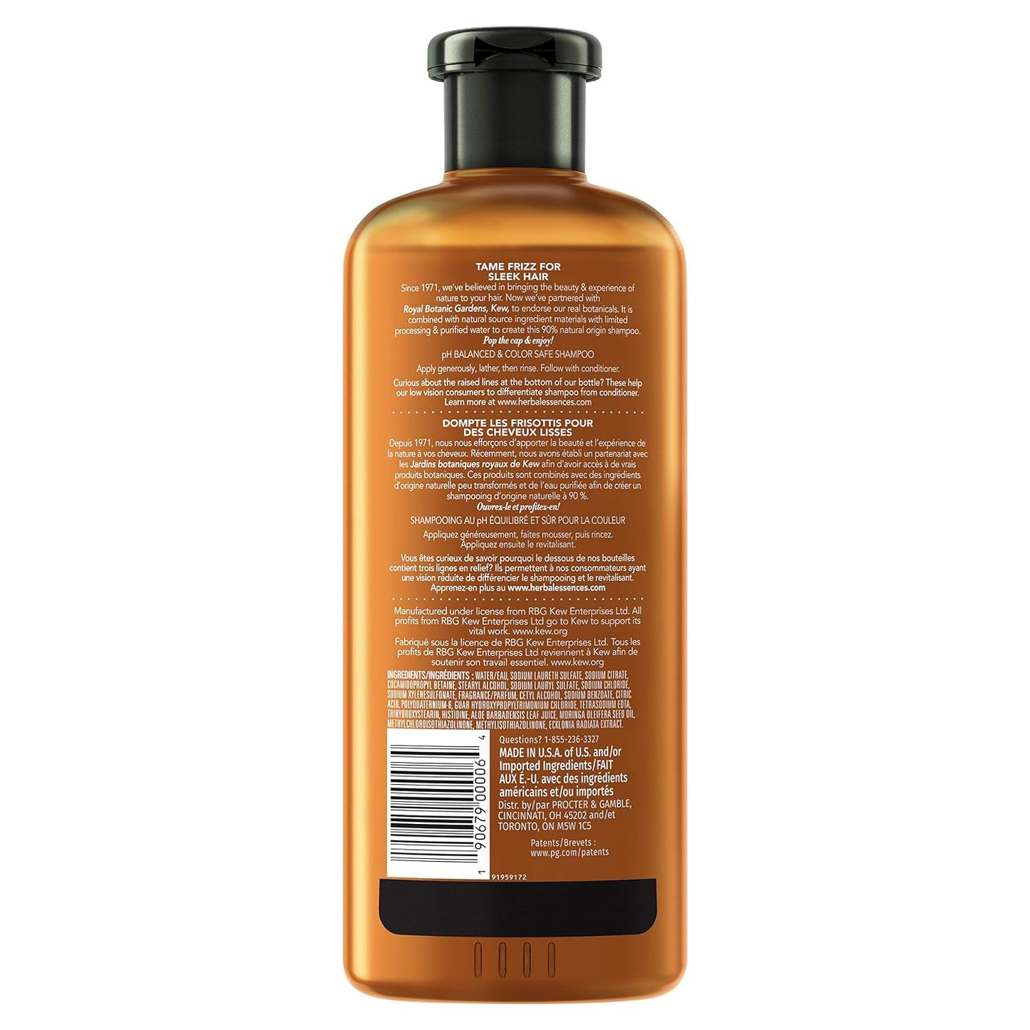 Herbal Essences Golden Moringa Oil Shampoo - Smoothing Formula | 13.5 Fl Oz