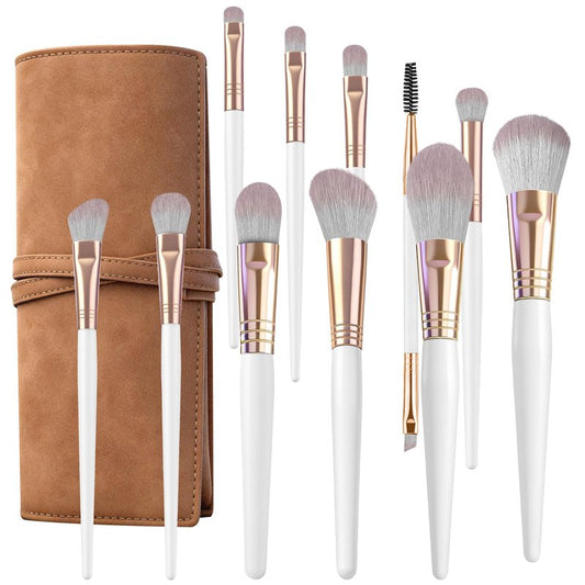 CLRDZN Makeup Brush Set - 15Pcs Makeup Brushes Set Professional, Premium Synthetic Foundation Concealers Eyeshadow Blush Beauty Tools Makeup Brush, Make up Brush Kit With Travel Storage Bag