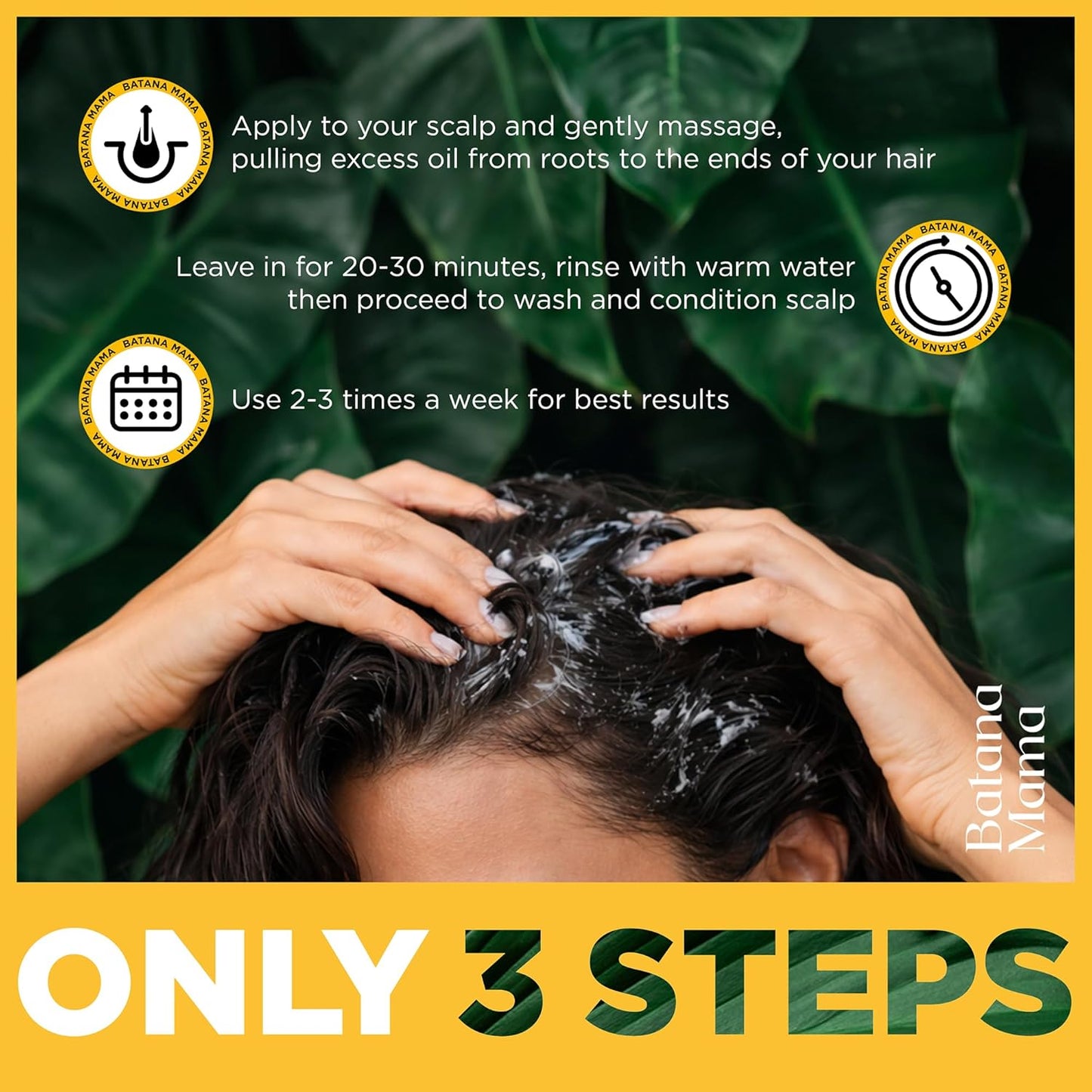 Premium Cold-Pressed Batana Oil for Hair Growth | 100% Pure & Organic, Natural Hair Mask from Honduras